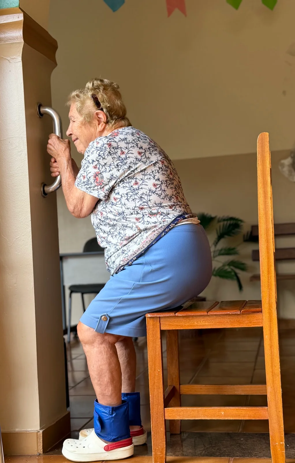 Fisioterapia motora e manutenção da mobilidade na barra